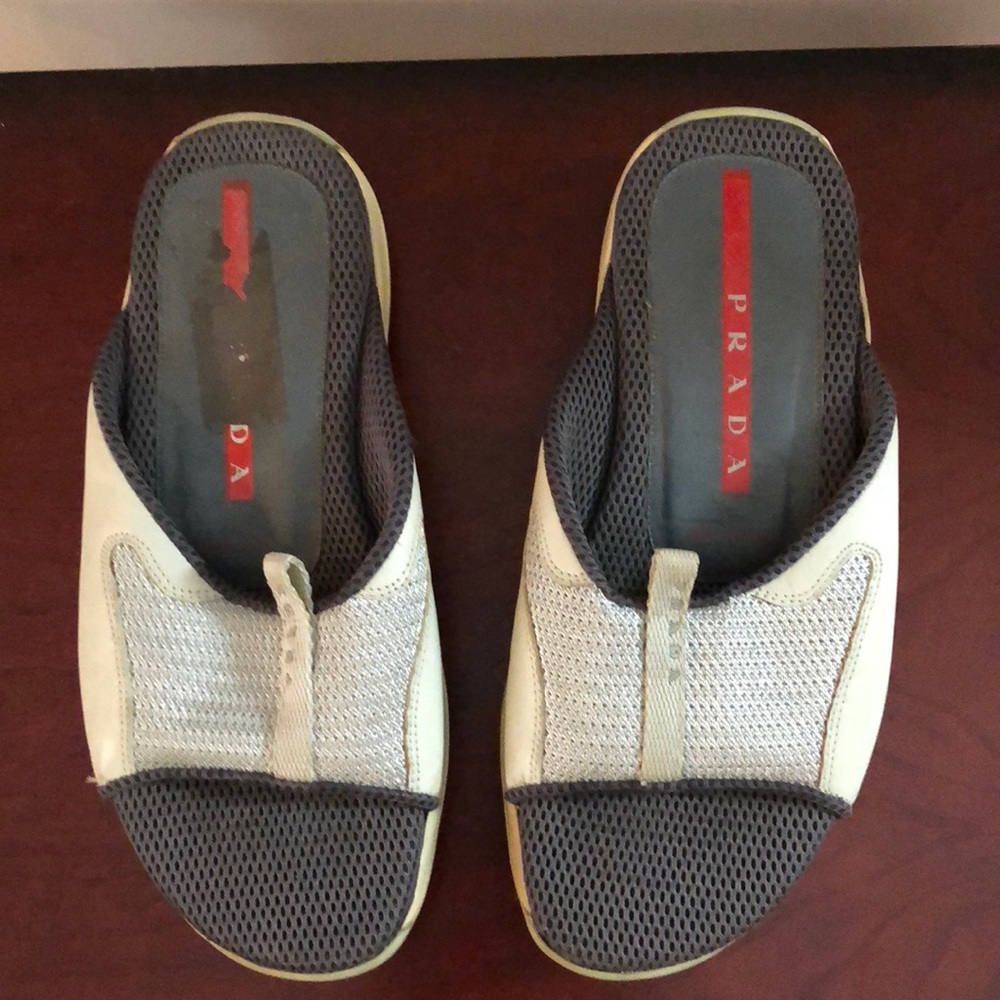 Prada slide sandals
